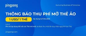 Thông Báo Thu Phí Mở Thẻ Ảo