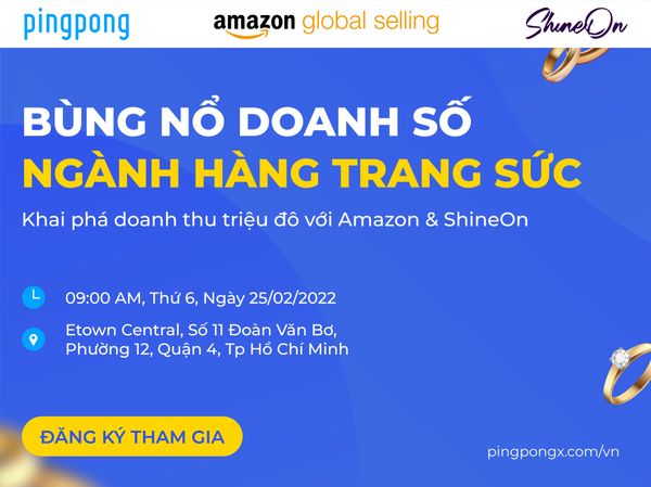 Khai Phá Doanh Thu Triệu Đô Trong Lĩnh Vực Trang Sức Cùng Amazon Và ShineOn